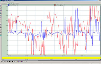 Chaotic Heart Rate and blood volume